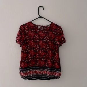 Old Navy floral blouse. Size XS